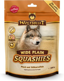Produktbild von Wolfsblut Wide Plain Squashies Pferdefleisch und Süßkartoffeln - 6 x 300 g