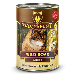 Produktbild von Wolfsblut Wild Boar Wildschwein Nassfutter für Hunde - 6 x 395 g