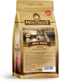 Produktbild von Wolfsblut Wild Duck Senior Trockenfutter - 4 x 500 g