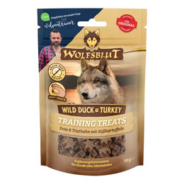 Produktbild von Wolfsblut Wild Duck & Turkey Training Treats - 70 g