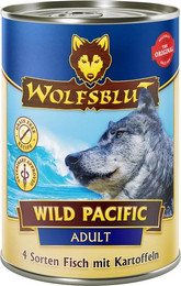 Produktbild von Wolfsblut Wild Pacific Adult Fisch mit Kartoffel - 6 x 395 g