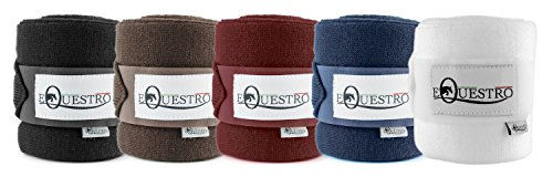 Wollauflagen für Pferde Equestro (x4) – Bild 1 von 2