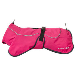 Wolters Cape Drizzle wasserdichte Hundejacke magenta – Bild 1 von 3