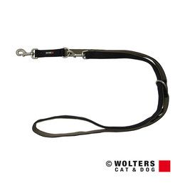 Produktbild von Wolters Cat&Dog Professional Comfort Führleine Gr.L 200cm x 20mm schwarz/braun - 200 cm