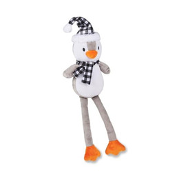 Produktbild von Wolters Christmas Range Pinguin grau/weiß