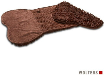 Produktbild von Wolters Cleankeeper Dry Bone Hundehandtuch braun 79x33 cm