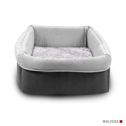 Produktbild von Wolters Eco-Well Hunde- & Katzenkorb grau/hellgrau Größe M