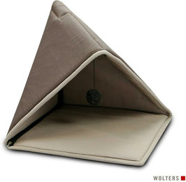Produktbild von Wolters Eco-Well Spiel- & Kuschelzelt 40x40 cm braun/beige - 40 cm