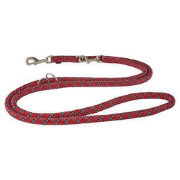 Produktbild von Wolters Führleine Everest rot/schwarz 200 cm x 9 mm - 200 cm
