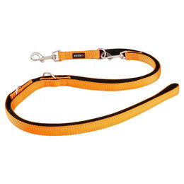 Produktbild von Wolters Führleine Soft & Safe reflektierend orange/schwarz - 200 cm