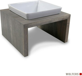 Produktbild von Wolters Futternapf Futterstation Meshidai Einzelnapf True grau - 0,4 l