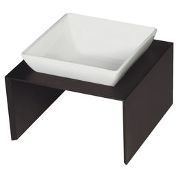 Produktbild von Wolters Futterstation Meshidai Einzelnapf schwarz-lackiert Größe M - 0,9 l