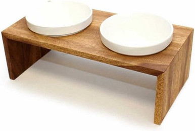 Produktbild von Wolters Gohan Doppelnapf Teak XS - 0,2 l
