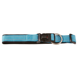 Produktbild von Wolters Halsband Soft & Safe reflektierend aqua/schwarz