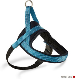 Produktbild von Wolters Hunde-Geschirr Soft & Safe reflektierend aqua/schwarz