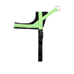 Produktbild von Wolters Hunde-Geschirr Soft & Safe reflektierend lime/schwarz