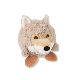 Produktbild von WOLTERS Hunde-Plüschspielzeug Woody Wolf braun-beige - 23 cm