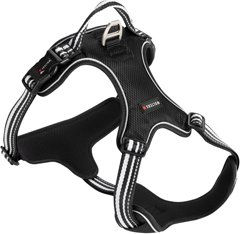 Produktbild von WOLTERS Hundegeschirr Active Pro schwarz/silber