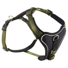 WOLTERS Hundegeschirr Professional Comfort olive/schwarz Gr. 0 – Bild 1 von 9