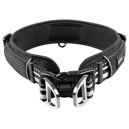WOLTERS Hundehalsband Active Pro schwarz/silber – Bild 1 von 2