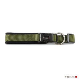 WOLTERS Hundehalsband Professional Comfort olive/schwarz – Bild 1 von 2