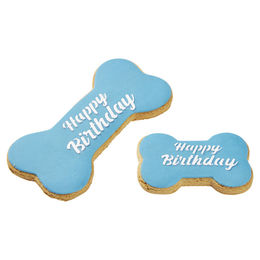 Produktbild von Wolters Hundesnack Cookie Happy Birthday blau - 130 g