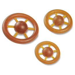 Produktbild von WOLTERS Hundespielzeug Pure Nature Spielrad braun Gr. L