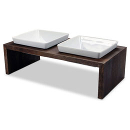 Wolters Meshidai True Doppelnapf Walnuss - 2 x 0,2 l – Bild 1 von 3