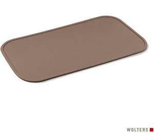 Produktbild von Wolters Napfunterlage Rainbow 65 x 35 cm braun