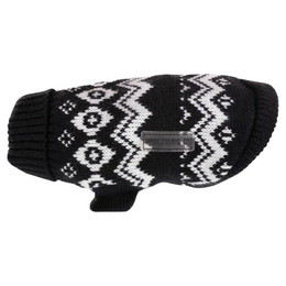 Produktbild von Wolters Norweger Hundepullover schwarz/weiß - 1 Stk.