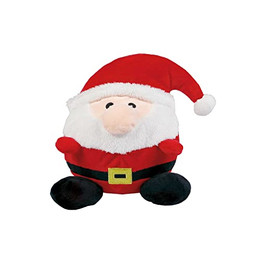 Produktbild von Wolters Plüschball Weihnachtsmann Hundespielzeug - 15 cm