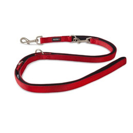 Produktbild von Wolters Professional Comfort Führleine rot/schwarz XL 200 cm x 25 mm - 200 cm