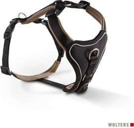 Produktbild von Wolters Professional Comfort Hundegeschirr schwarz/braun 27-32 cm