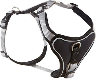 Produktbild von Wolters Professional Comfort Hundegeschirr silber/schwarz