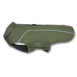 Wolters Regenjacke Easy Rain für Dackel moosgrün - 1 Stk. – Bild 1 von 2