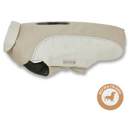Produktbild von Wolters Regenjacke Easy Rain für Dackel taupe