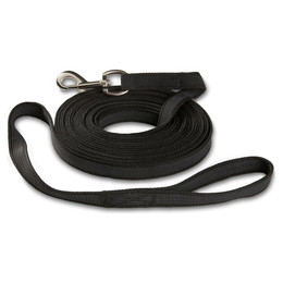 Produktbild von Wolters Schleppleine Avanti mit Handschlaufe 12 Meter schwarz - 12 m