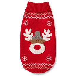 Wolters Strickpullover Rudi rot, Rückenlänge: 60 cm – Bild 1 von 3