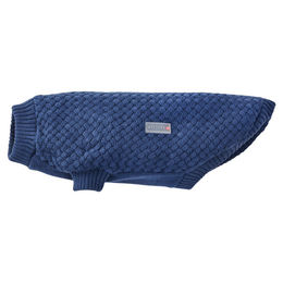 Wolters Strickpullover Square granitblau, Rückenlänge: 20 cm – Bild 1 von 2