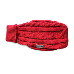 Produktbild von Wolters Zopf-Strickpullover rot