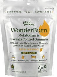 Produktbild von Wonderburn®, Stoffwechsel und Appetitkontrolle Gummis, Reife Mango, 60 Gummis