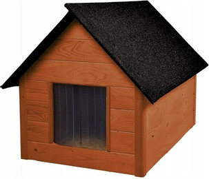 Produktbild von WOODOK Hundehütte Große XL aus Holz mit Isolierung