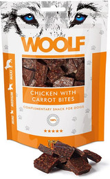 Produktbild von WOOLF Chicken with Carrot Bites Huhn mit Karotten - 100 g