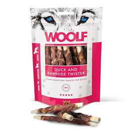 Produktbild von Woolf Duck and Rawhide Twister - 100 g