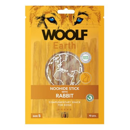 Produktbild von Woolf Earth Sticks mit Kaninchen S - 10 x 90 g