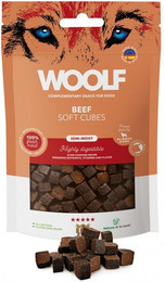 Produktbild von WOOLF Soft Cubes Beef Monoprotein weiche Rindfleischwürfel - 100 g