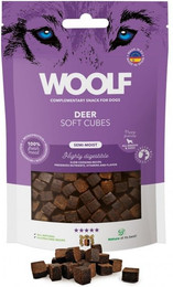 Produktbild von WOOLF Soft Cubes Hirsch Monoprotein - 100 g