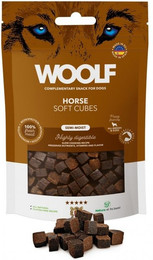 Produktbild von WOOLF Soft Cubes Horse Monoprotein - 100 g