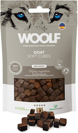 Produktbild von WOOLF Soft Cubes Ziegenfleisch Monoprotein - 100 g
