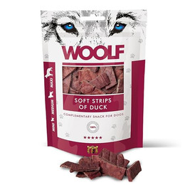 Produktbild von WOOLF Soft Strips of Duck weiche Entenstreifen - 100 g
